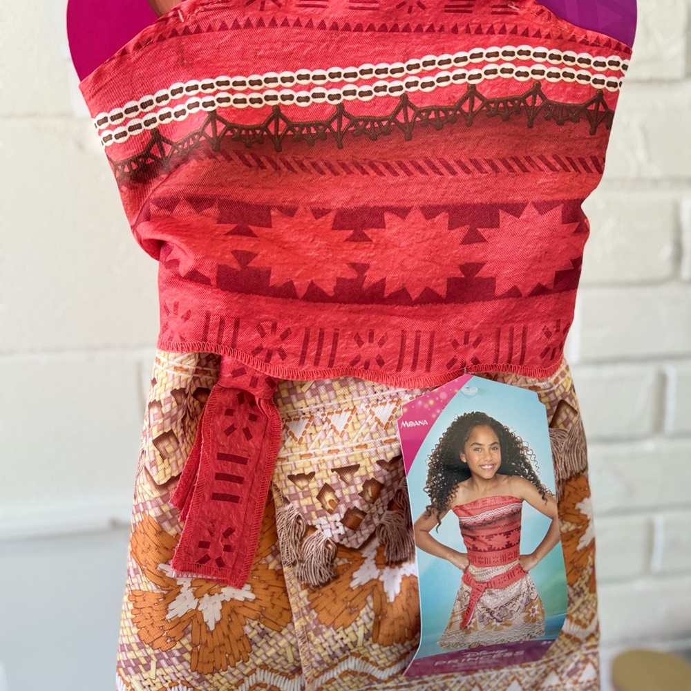 Disney Moana Costume and sandals